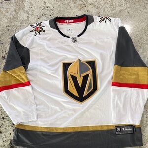 Fanatics Vegas Golden Knights White and Gold Jersey 2XL